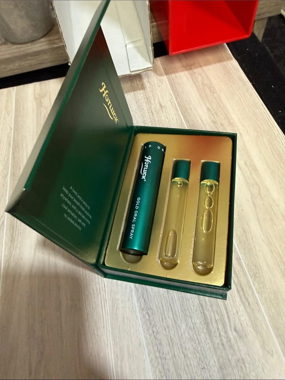Gold Oral Spray – Green Refreshing Oral Care